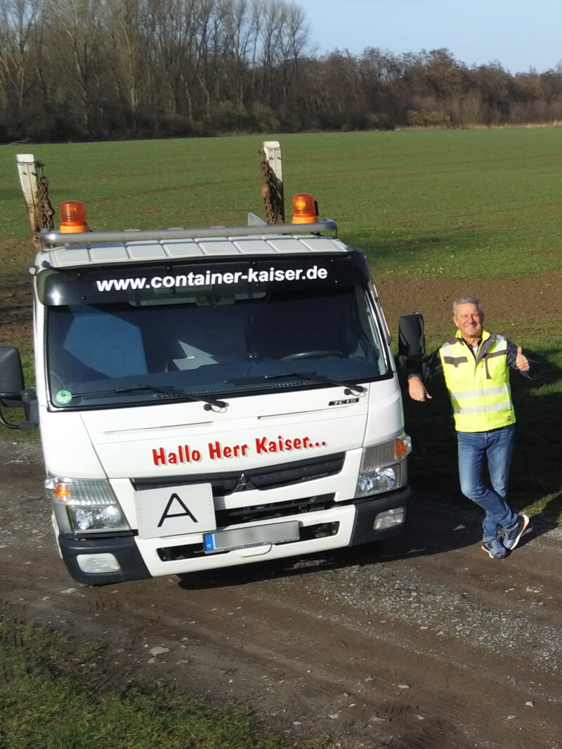 Heinz Kaiser - KAISER Containerdienst aus Meerbusch